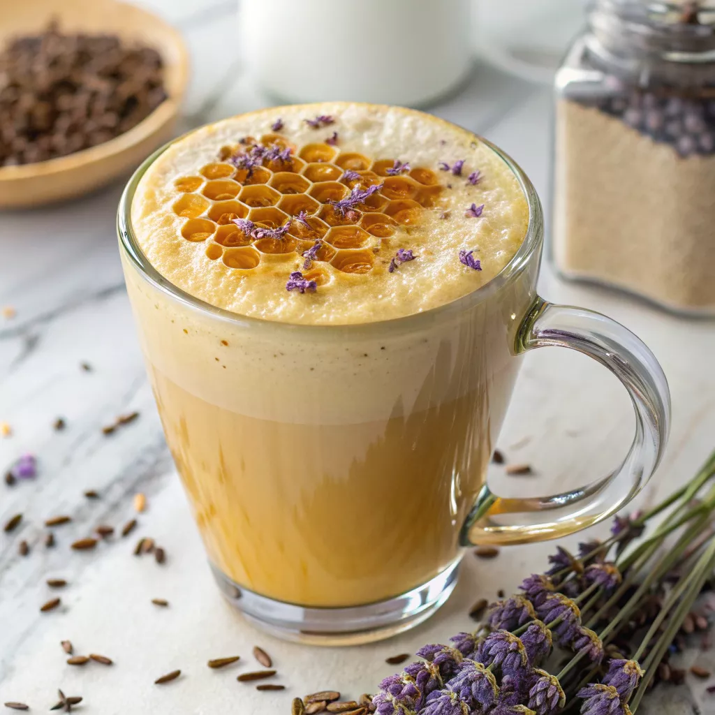 Lavender Honey Latte